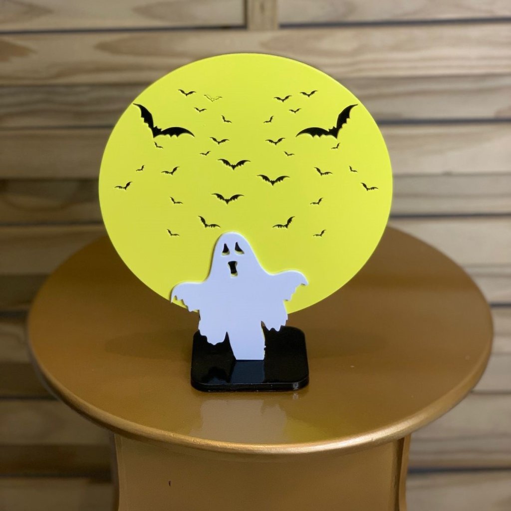 DISPLAY LUA C/FANTASMA 004 HALLOWEEN 24CM 414498