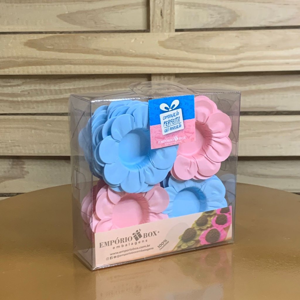 FORMINHA PARA DOCE PETALA DE PAPEL REVELACAO C/40UN 438421