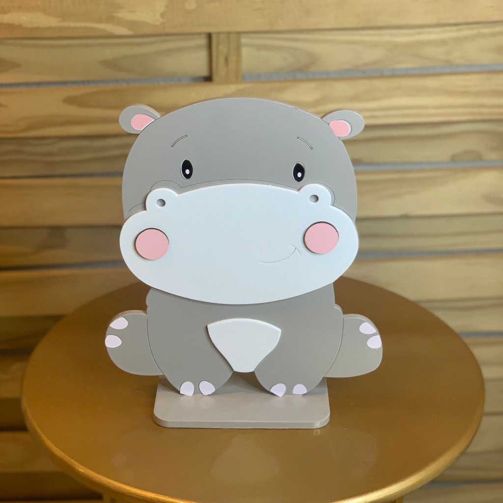 DISPLAY HIPOPOTAMO 24CM 438555