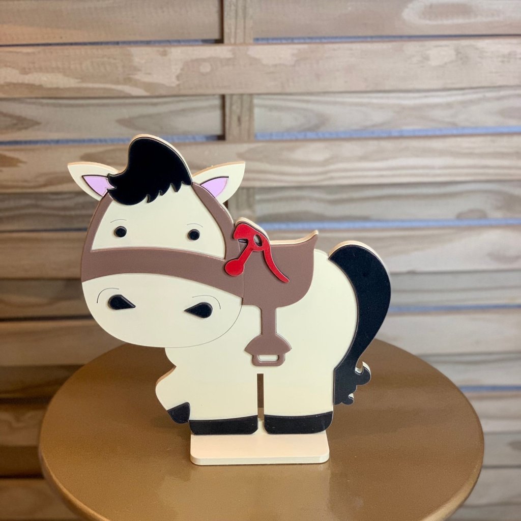 DISPLAY CAVALO C/CELA 27CM 447854