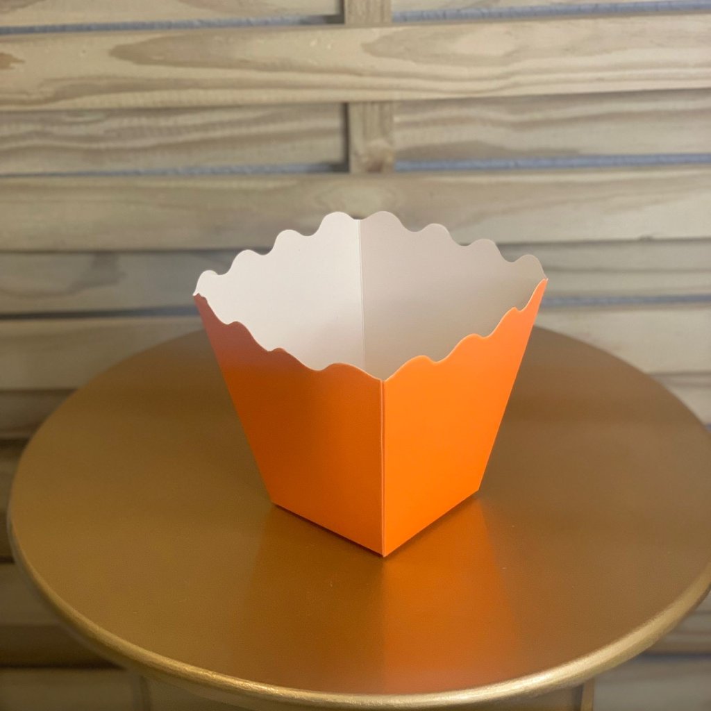 CACHEPOT MEDIO LARANJA NEON 998 400130