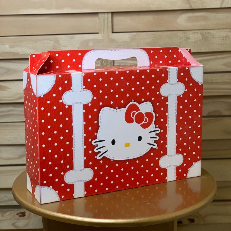 CX MALETA HORIZ VIAGEM HELLO KITTY 31X26X8,5 607729
