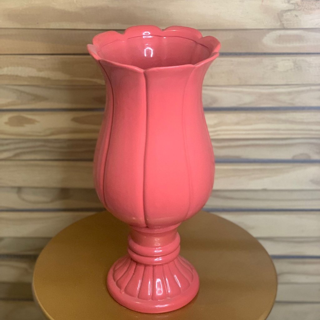 VASO PETALA G CORAL 38CM 301303 457149