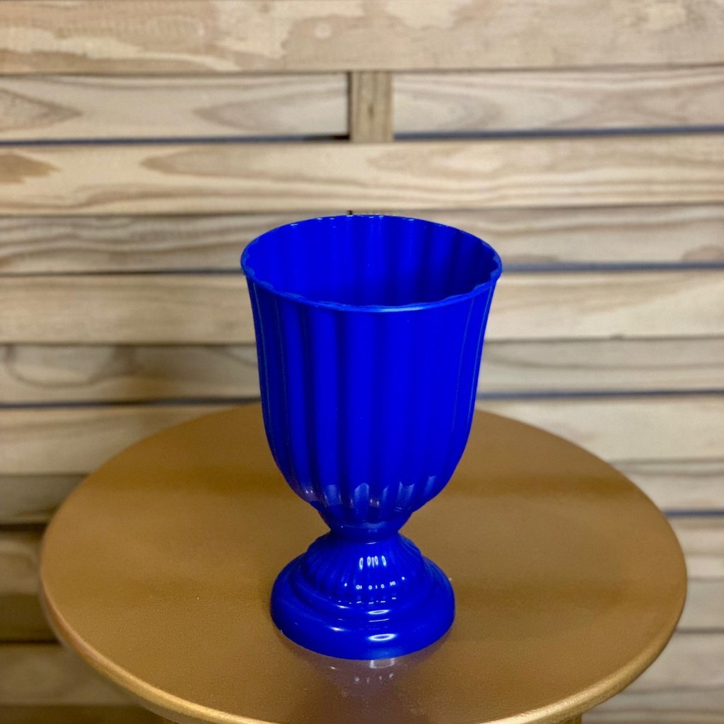 VASO DUBAI PEQUENO AZUL TURQUESA 21X13 099373