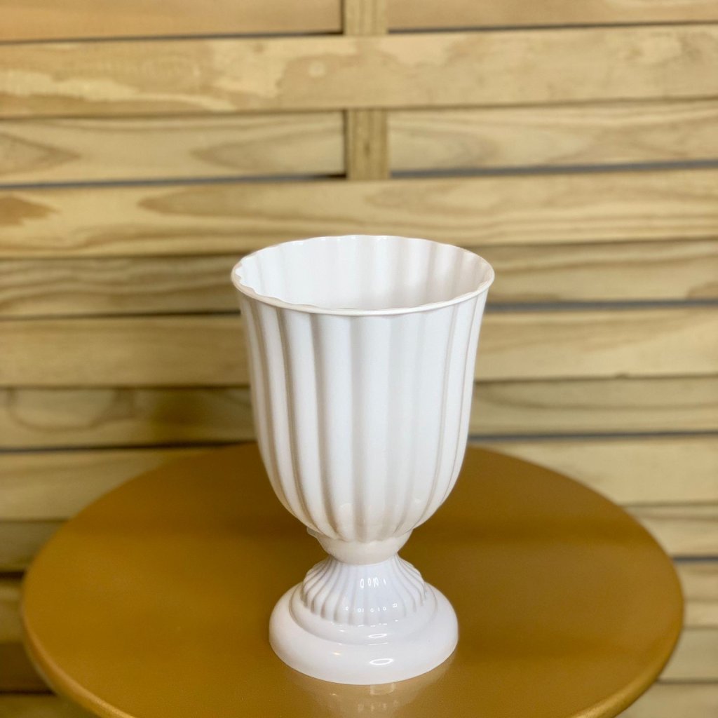 VASO DUBAI PEQUENO BRANCO 21X13 099342