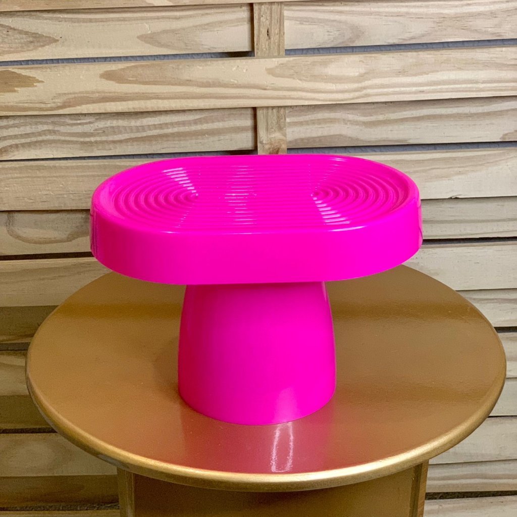 BANDEJA OBLONGA ALEGRA 24X16CM PINK 139444