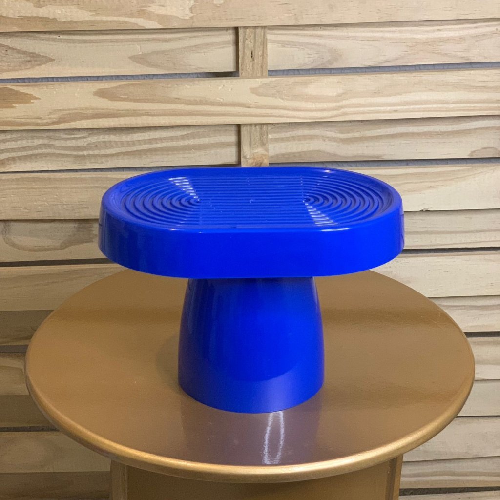 BANDEJA OBLONGA ALEGRA 24X16CM AZUL TURQUESA 139406