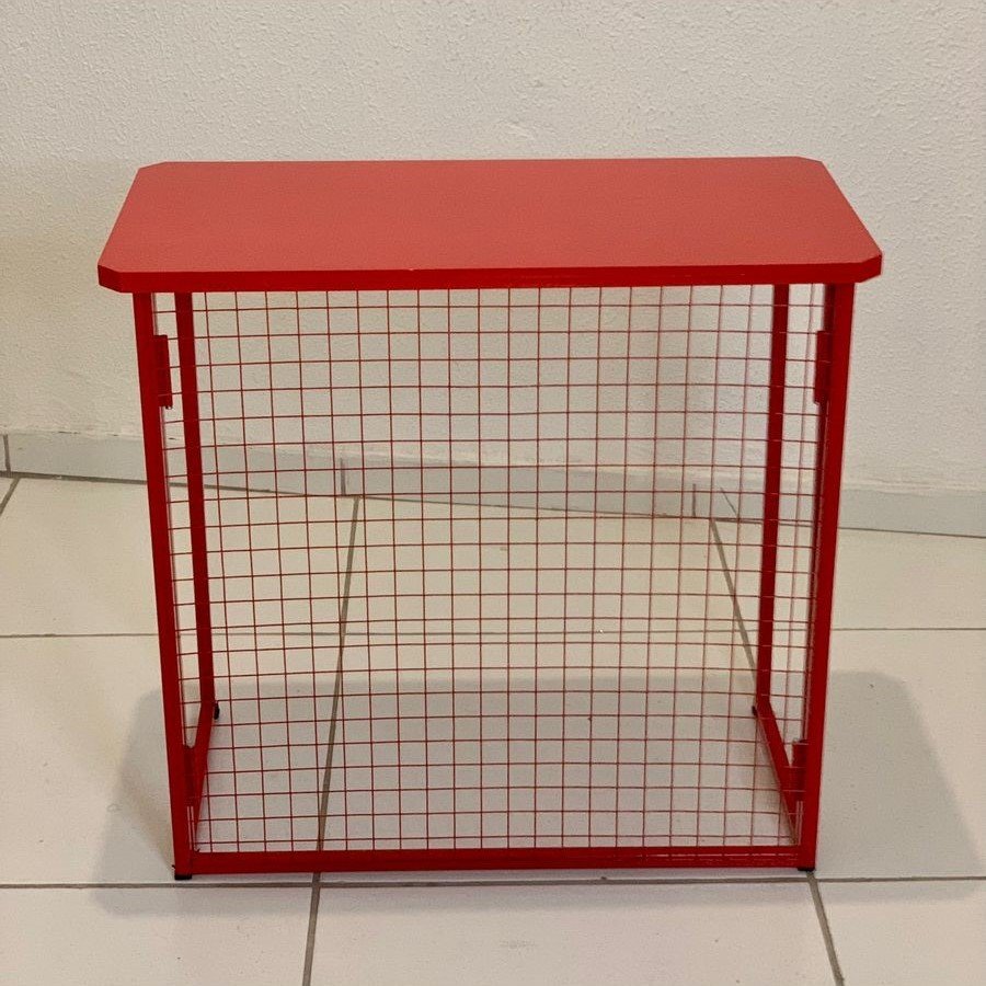 MESA TELADA DOBR VERMELHO A61CMXL30,5CMXC64M 609259