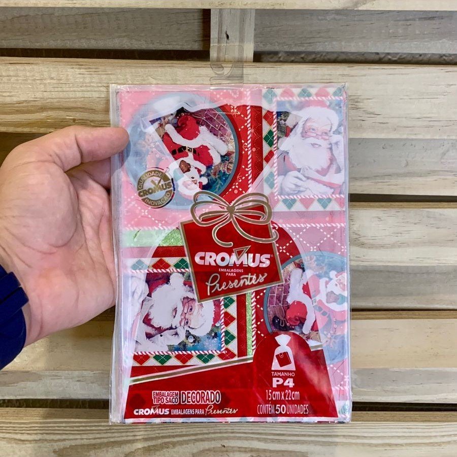 SACO PEROL 15X22 GRAN NOEL C/50 99001483 606395 - NATAL