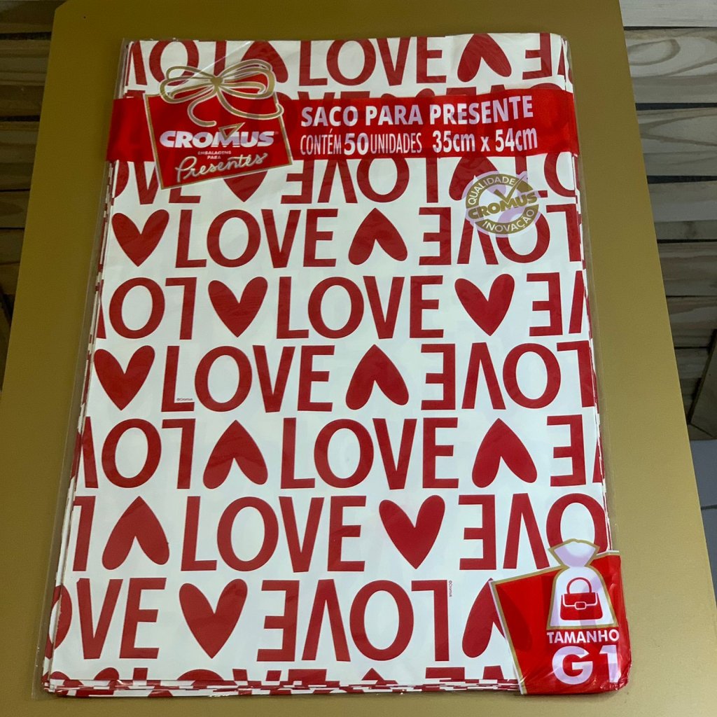 SACO METAL/PEROL 35X54 ROMANTICO SORTIDO PT C/50 UN 99580051 621794