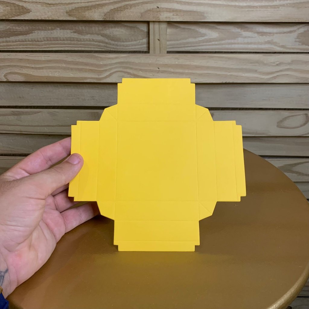 MINI BOLO G COLOR 10X10X10 963669 AMARELO