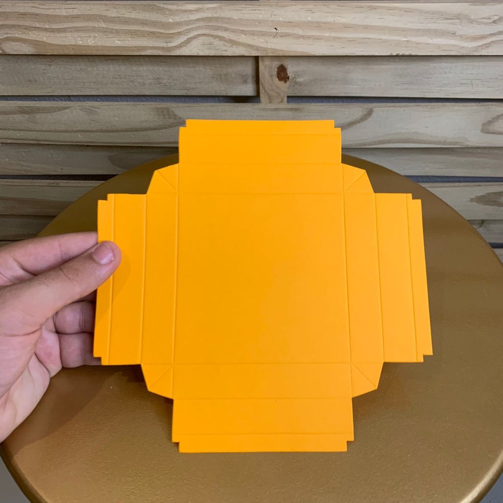 MINI BOLO G COLOR 10X10X10 963669 AMARELO LISO