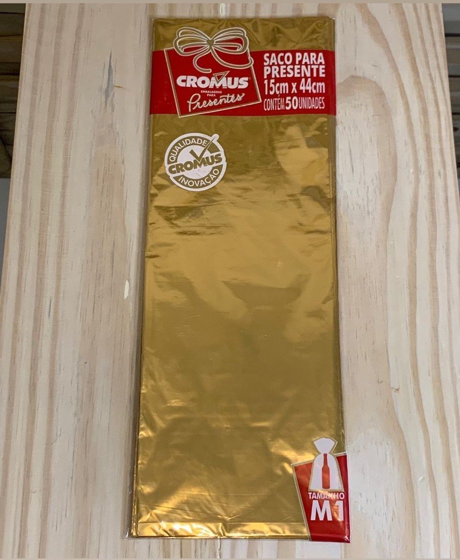 SACO METAL 15X44 METALCOR DOURADO PT C/50 UN 99060985 613416