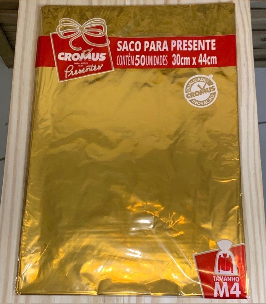 SACO METAL 30X44 METALCOR DOU PT C/50UN 613737 99061585 - NATAL
