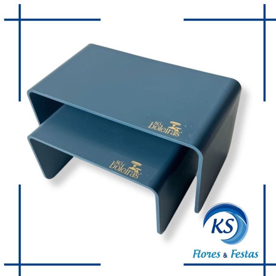 PAR DE ELEVADORES FOSCO AZUL GRIS 049519