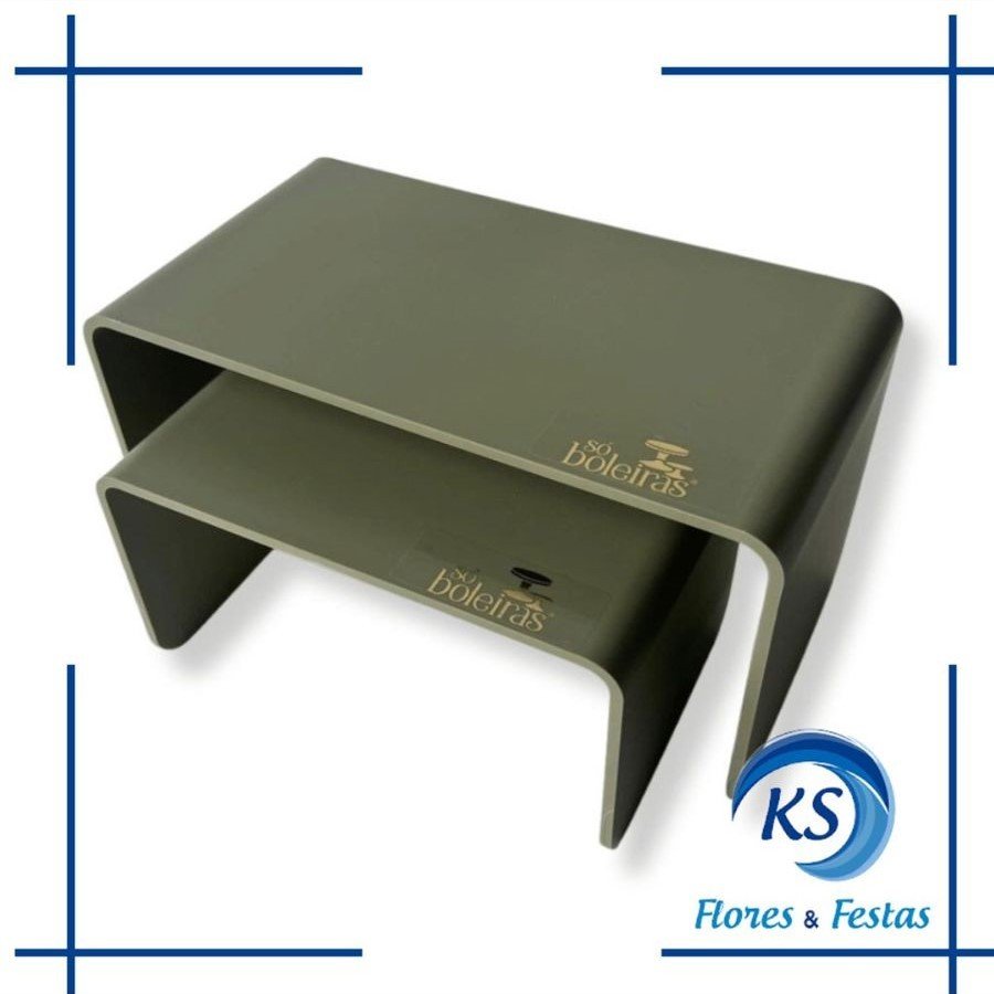 PAR DE ELEVADORES FOSCO VERDE EUCALIPTO 049496
