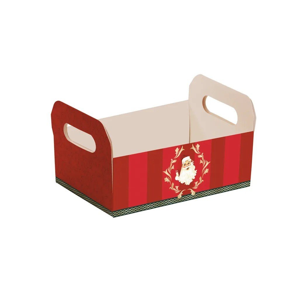 CAIXOTE DE CARTAO NOEL VITORIANO P 16X10,5X4,5 453823 - NATAL