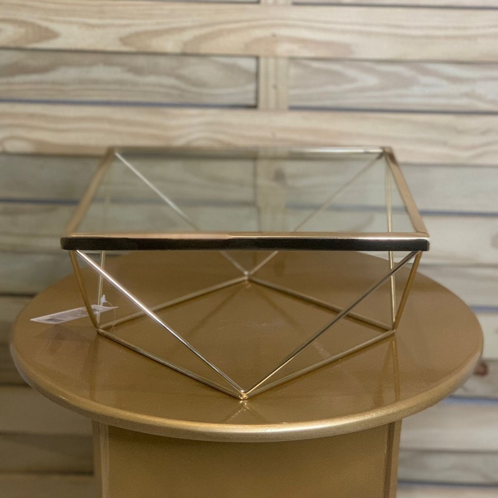 PORTA DOCE DIAMANTE QUADRADO G 25X25X12CM 45040 827853