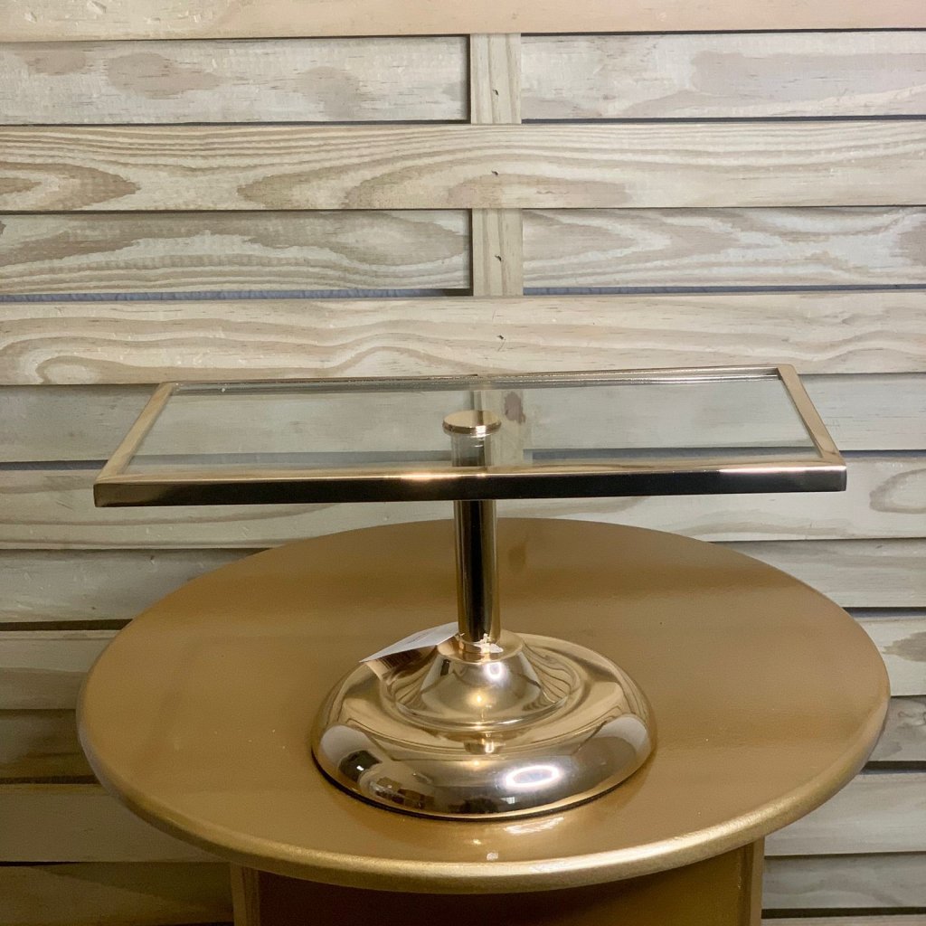 PORTA DOCE BASE VIDRO RETANGULAR G 30X15X15CM 55003G 850554