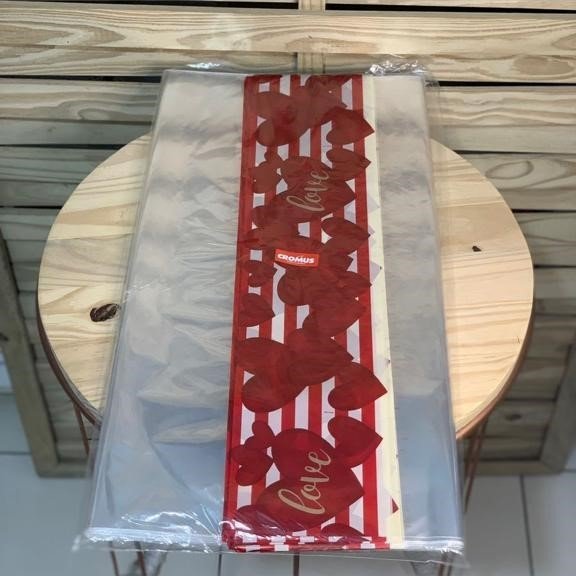 SACO TRANSP 60X75 FOREVER BARRADO PT C/25 UN 11200691 307483