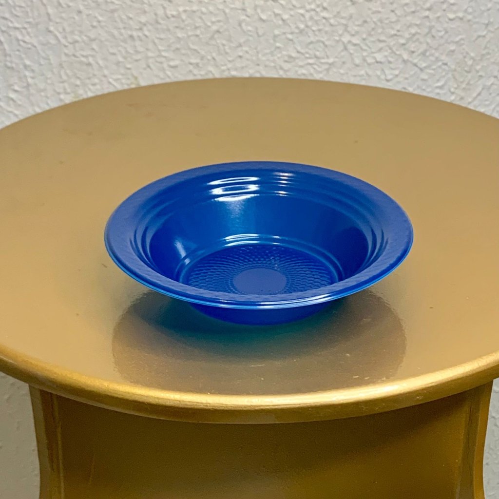 PFAE15 PRATO PLASTICO FUNDO 15CM AZUL ESCURO 25 193137