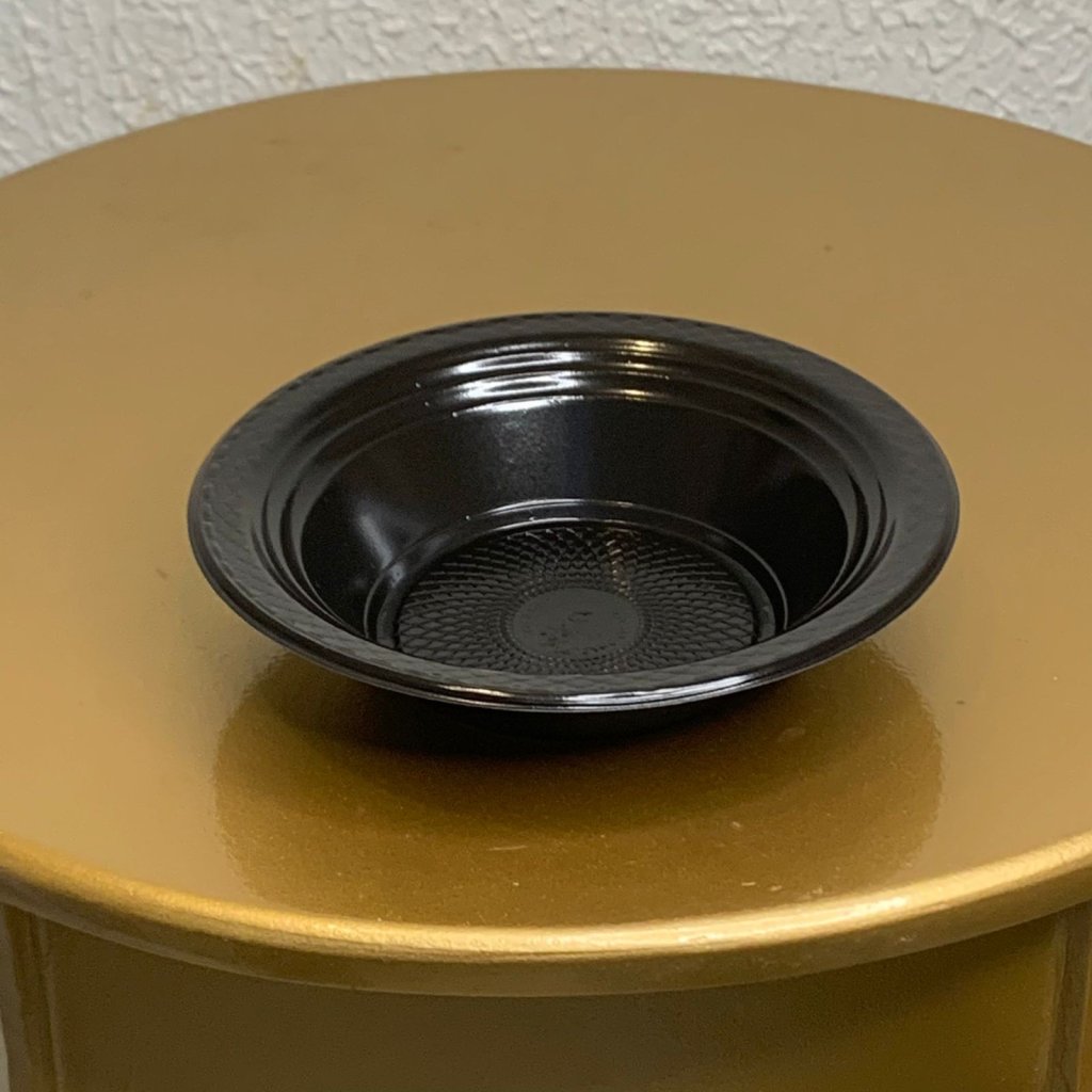 PFPT15 PRATO PLASTICO FUNDO 15CM PRETO 40 193847