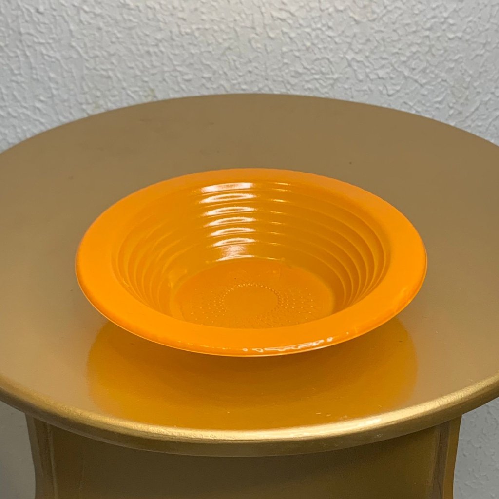 PFLA18 PRATO PLASTICO FUNDO 18CM LARANJA 76 194483