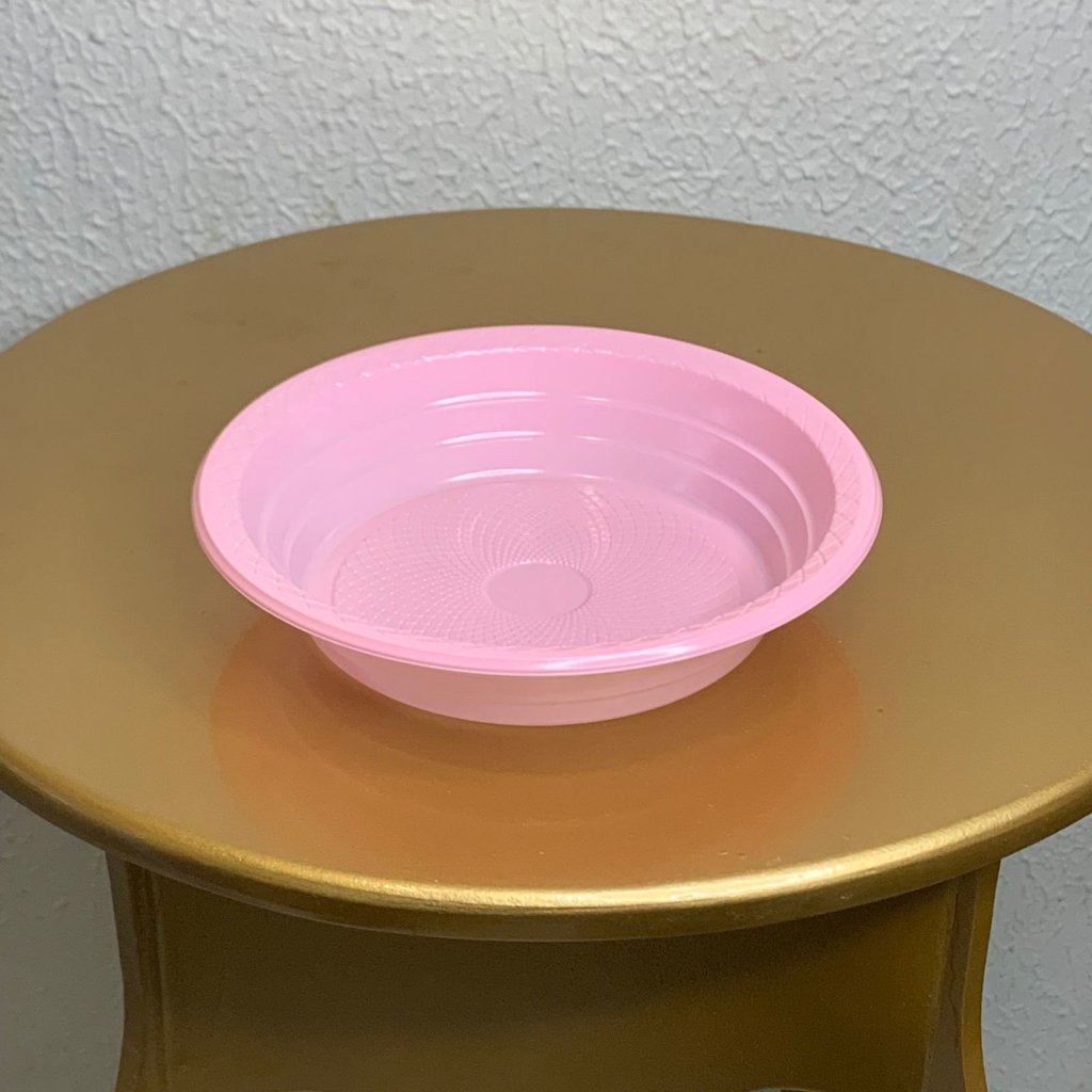 PFRS18 PRATO PLASTICO FUNDO 18CM ROSA 194561