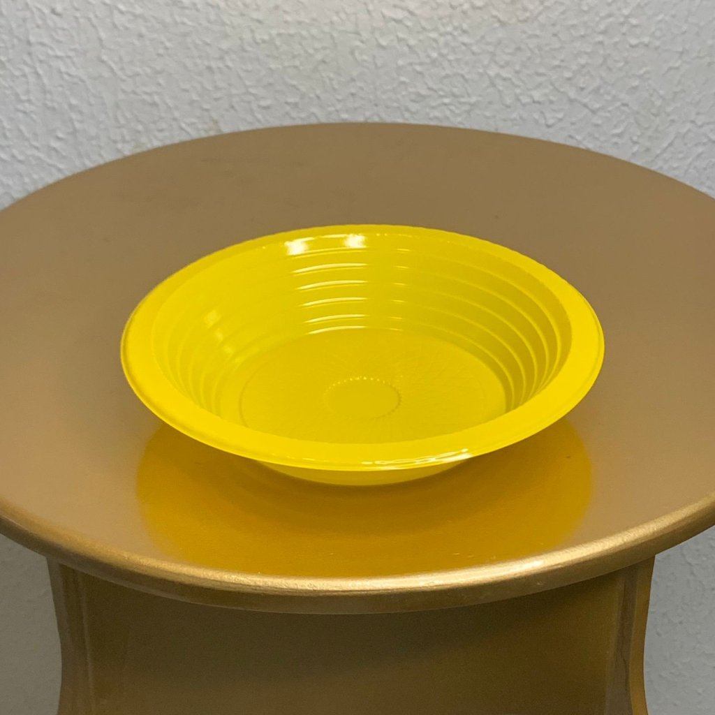 PFAM18 PRATO PLASTICO 18CM AMARELO 72 194462