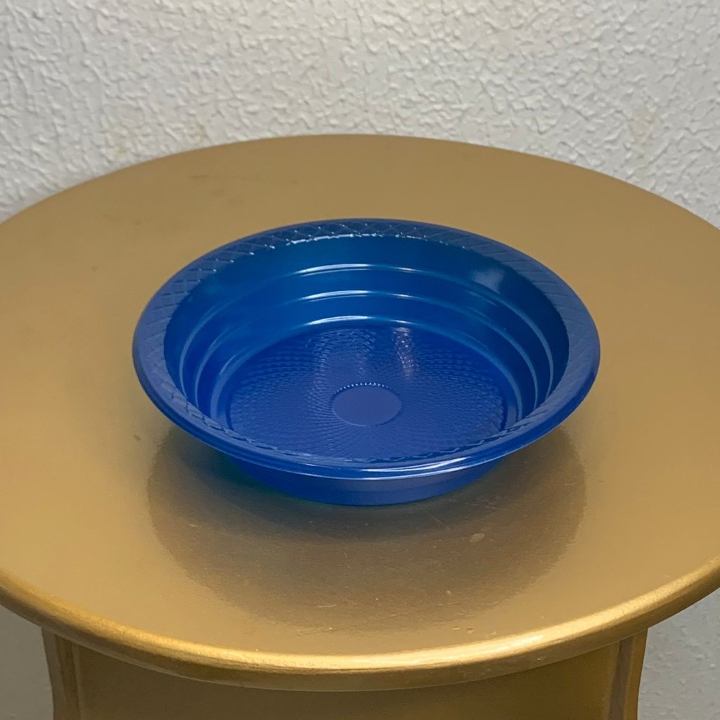 PFAE18 PRATO PLASTICO FUNDO 18CM AZUL ESCURO 71 194448