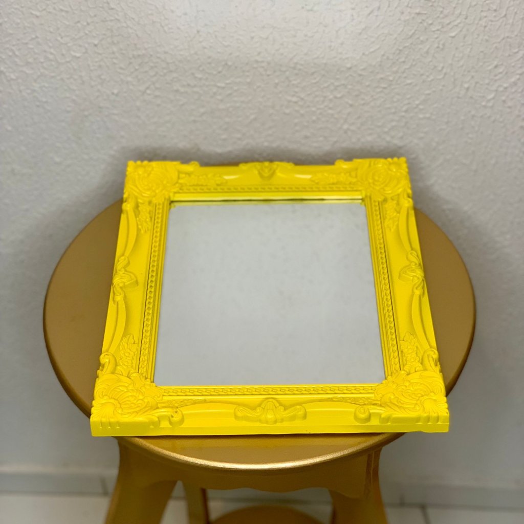 2953 ESPELHO AMARELO 20X25CM 629536