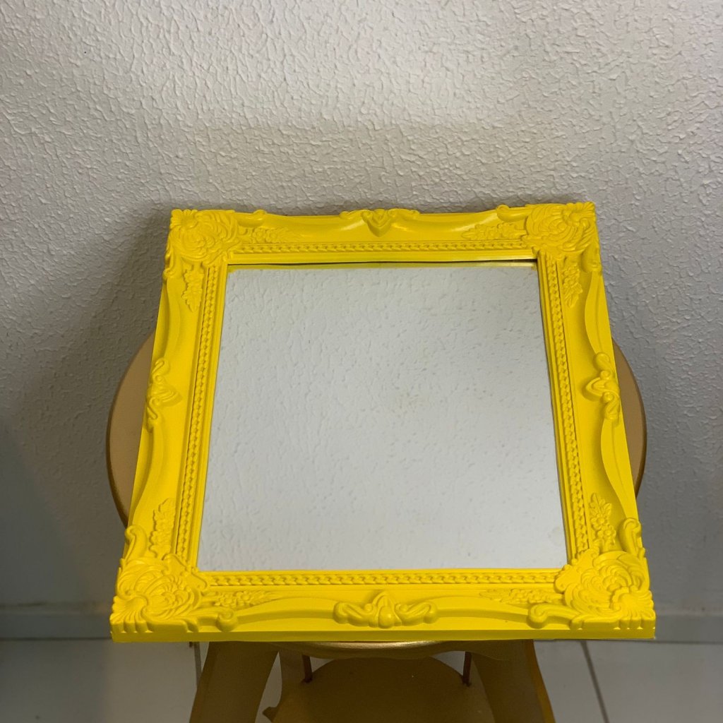 2954 ESPELHO AMARELO 25X30CM 629543