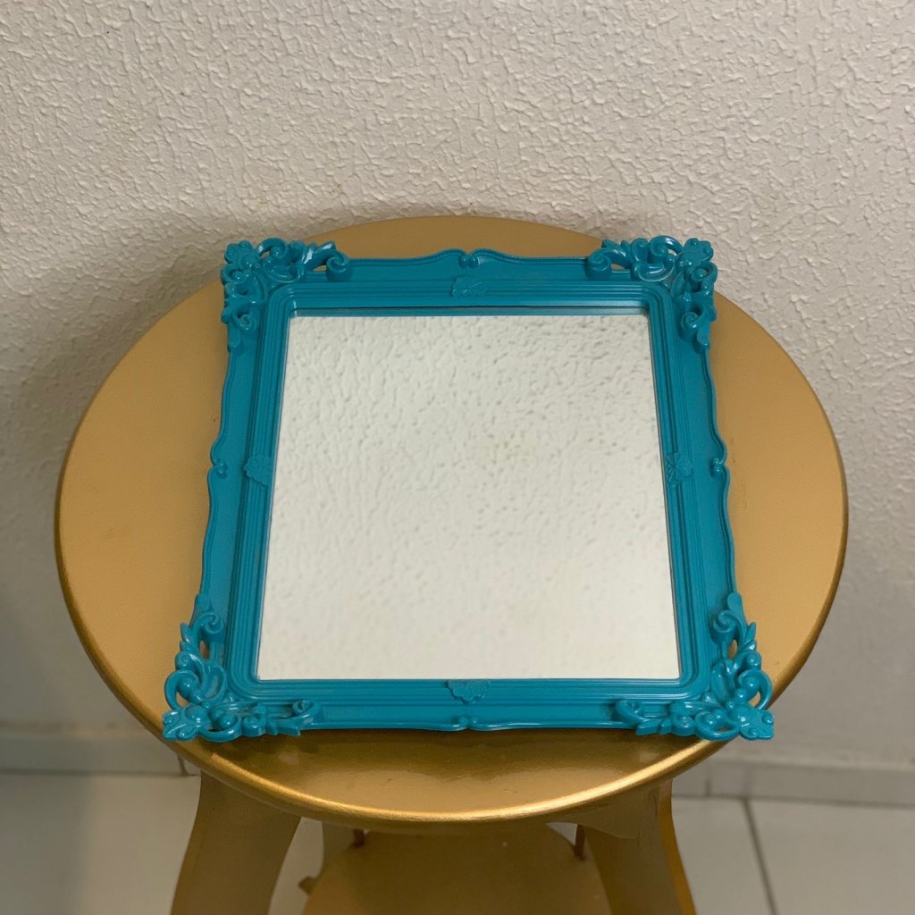 4458 ESPELHO AZUL 20X25CM 644584