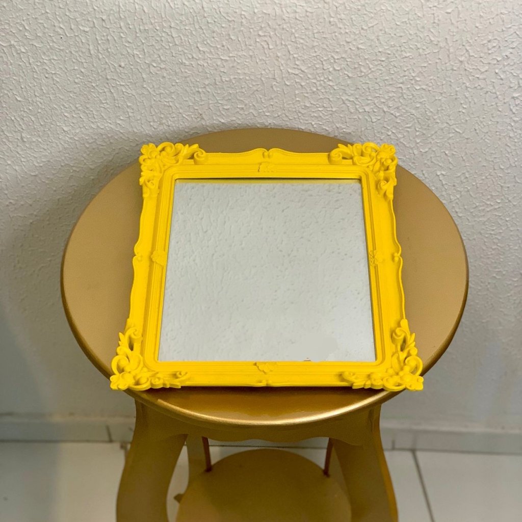 4460 ESPELHO AMARELO 20X25CM 644607