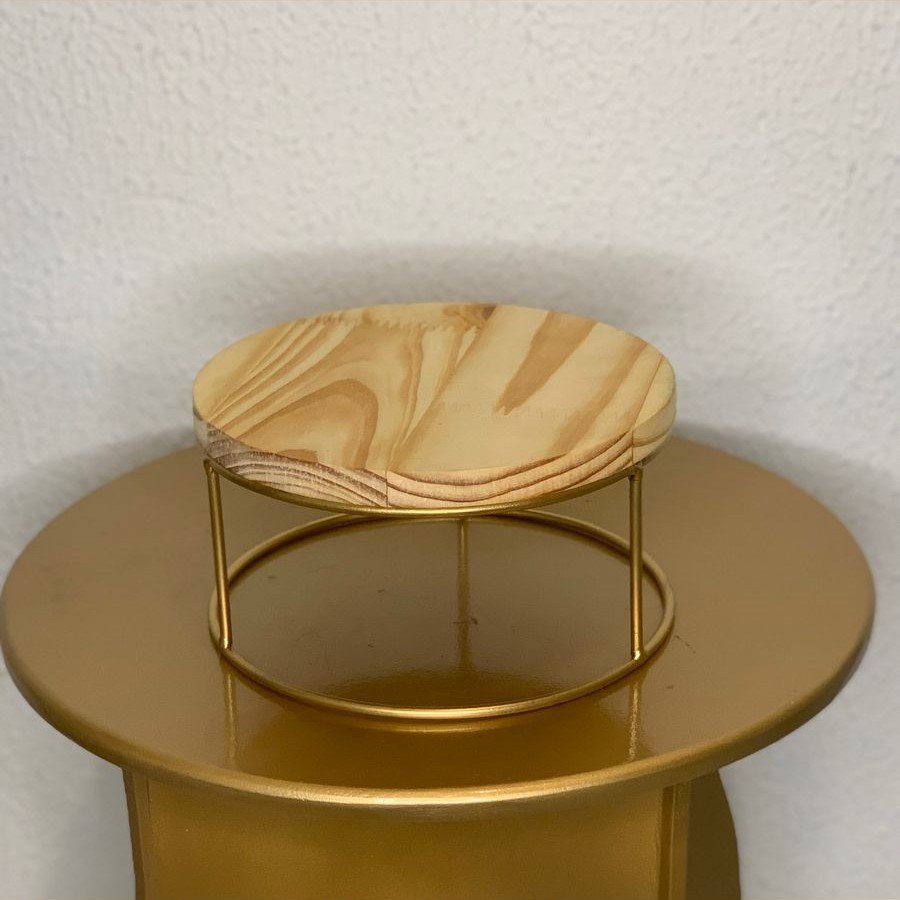 BANDEJA MIMO P 10X20CM DOURADO 614963