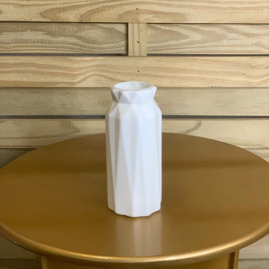 VASO GLAM 15CM BRANCO 110801