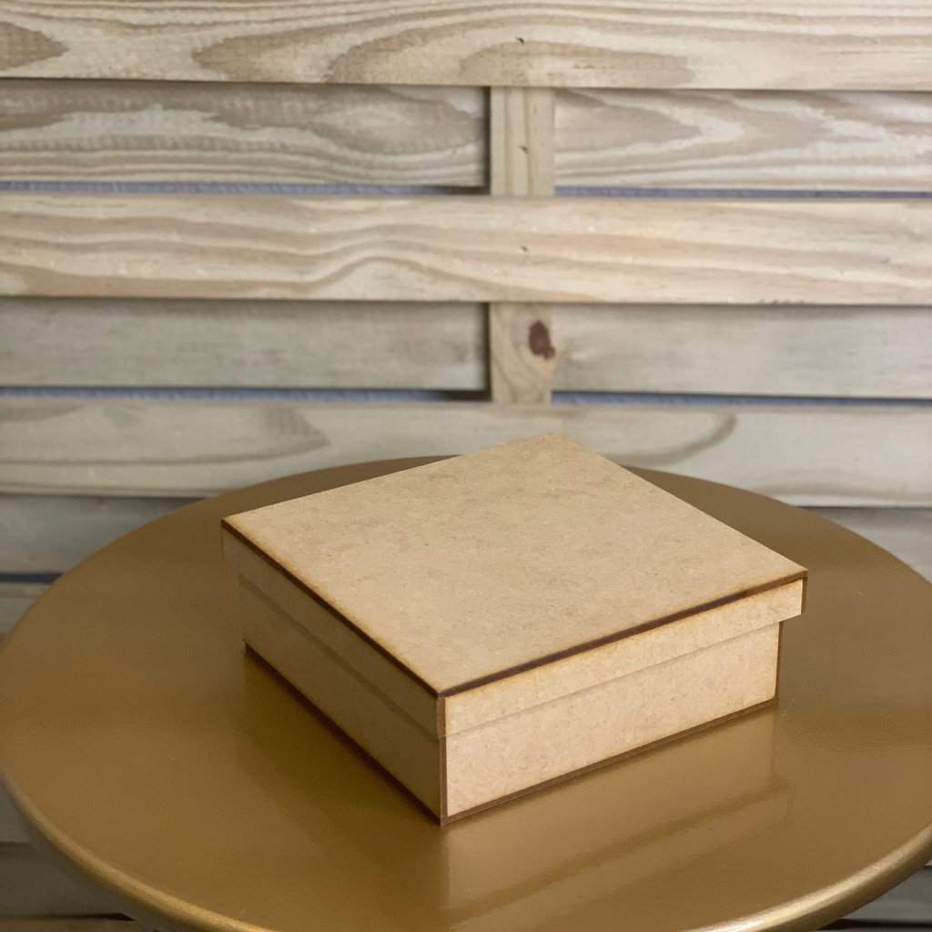 CAIXA TS 15X15X5CM MDF CRU 616899