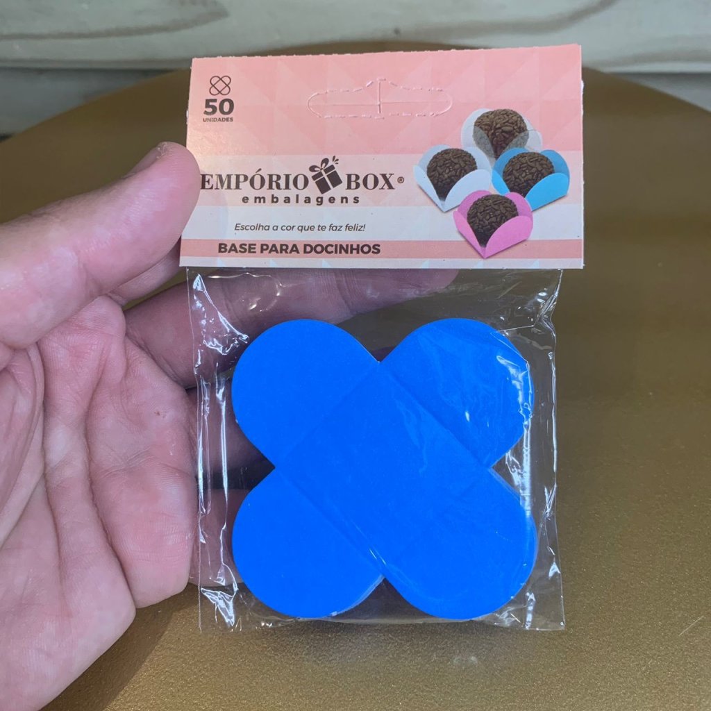 BASE DOCINHO 33MM AZUL ESCURO DESMONTADA C/50 420181