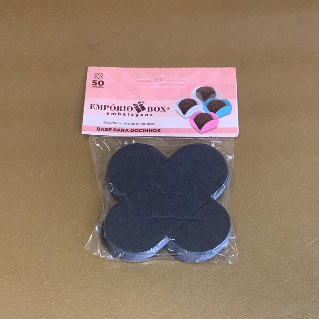 BASE DOCINHO 33MM PRETO DESMONT C/50 420211