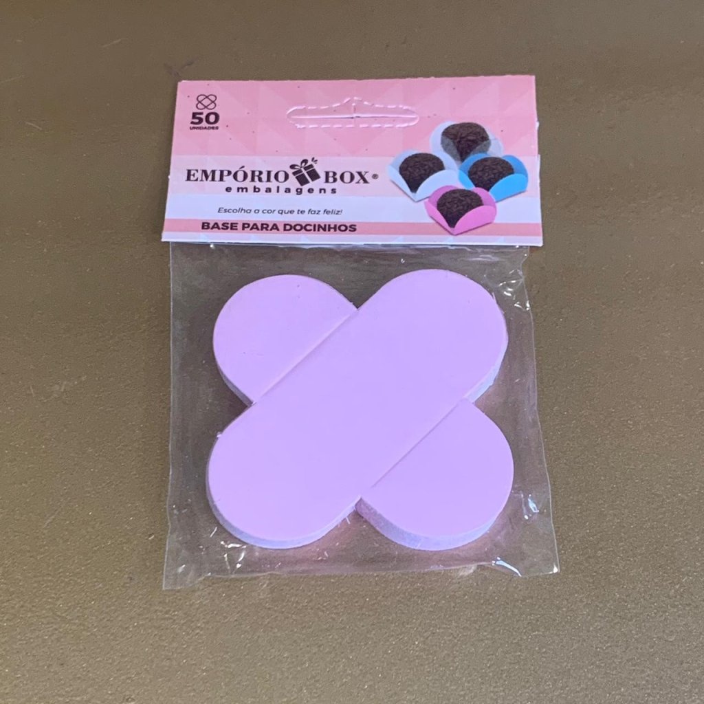 BASE DOCINHO 33MM ROSA BB DESMONTADA C/50 422369