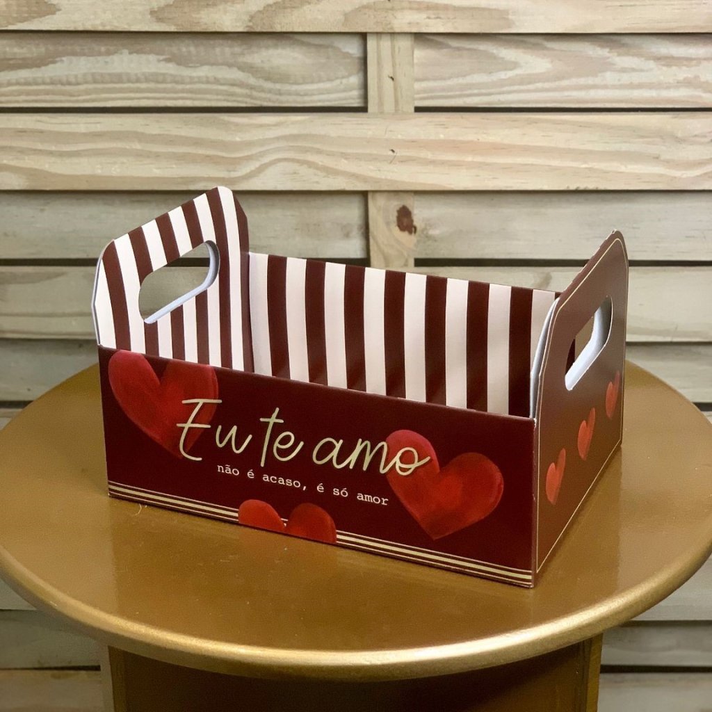CAIXOTE DE CARTAO SO AMOR M 22X15X8 13005463 604612