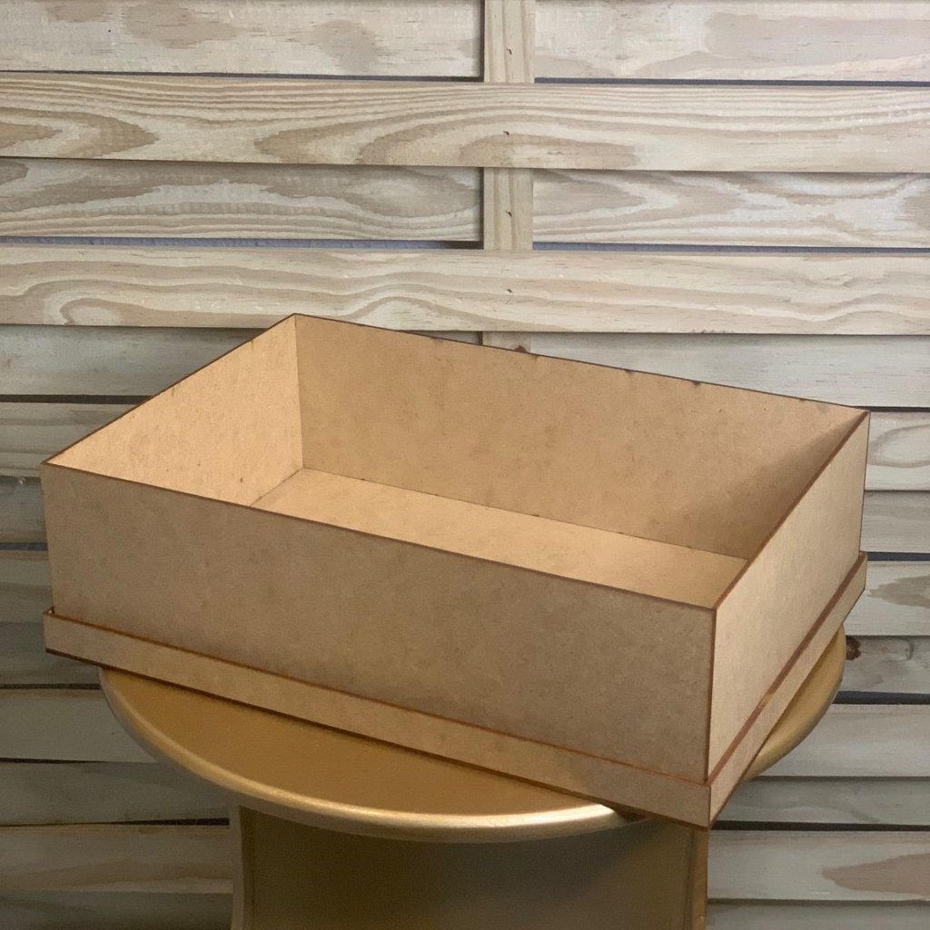 CAIXA TS 35X24X10CM MDF CRU 618053