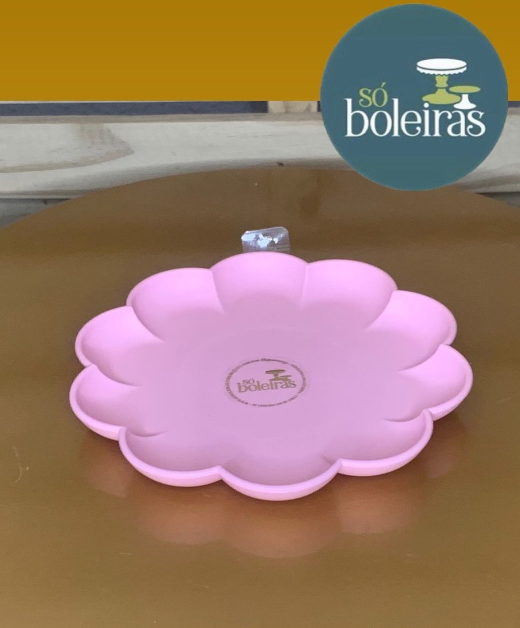 BANDEJA FLOWER FOSCA ROSA BB 032160