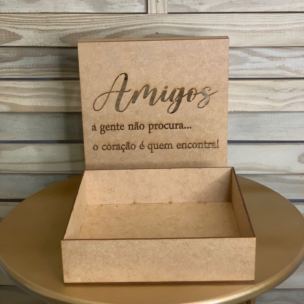 CAIXA TS AMIGOS 20X20X5CM CRU 618626