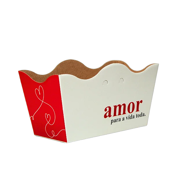 CACHEPOT VINTAGE DUPLO 11 AMOR PARA VIDA TODA C/05UN 925162