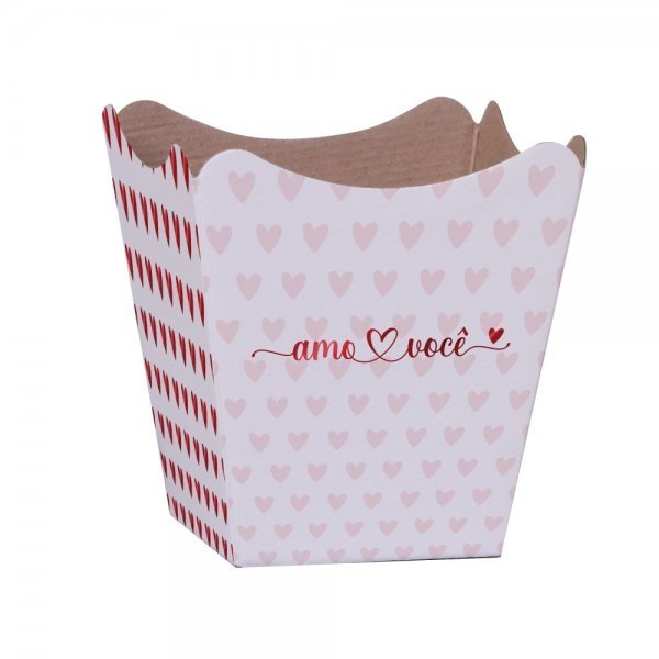 CACHEPOT PAPER POTE 15 HOTSTAMPING AMO VOCE 10UN 200132