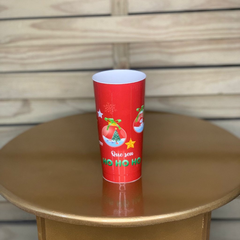 COPO LONG DRINK 350ML DECORADO NATAL 903329