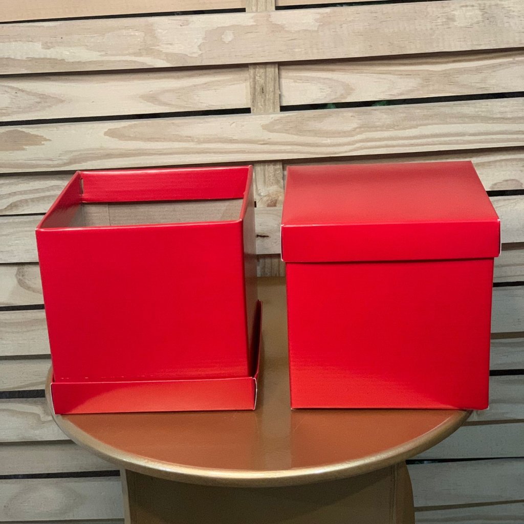 CAIXA BOUQUET SUPREME QUAD DESM VERMELHO C/2UND 642157