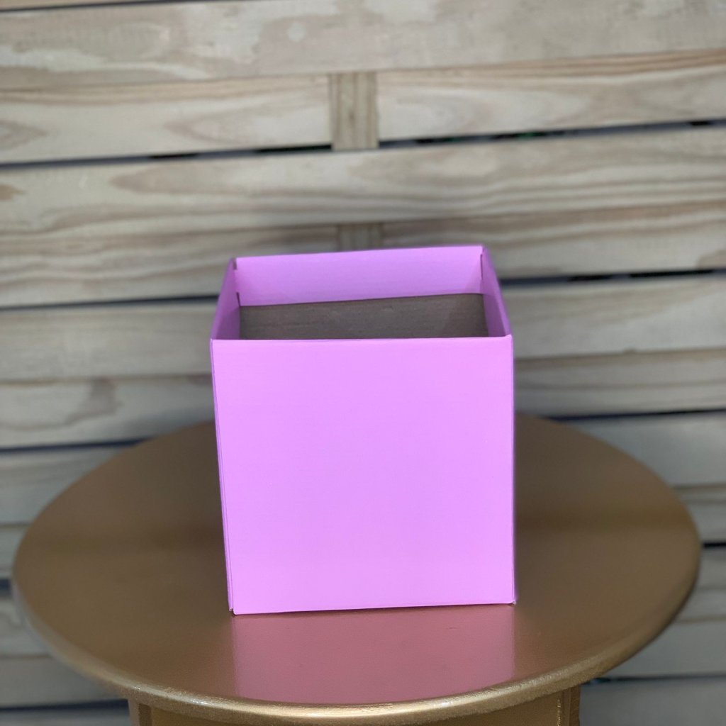 CACHEPOT QUADRADO ROSA 15 5UN 642249
