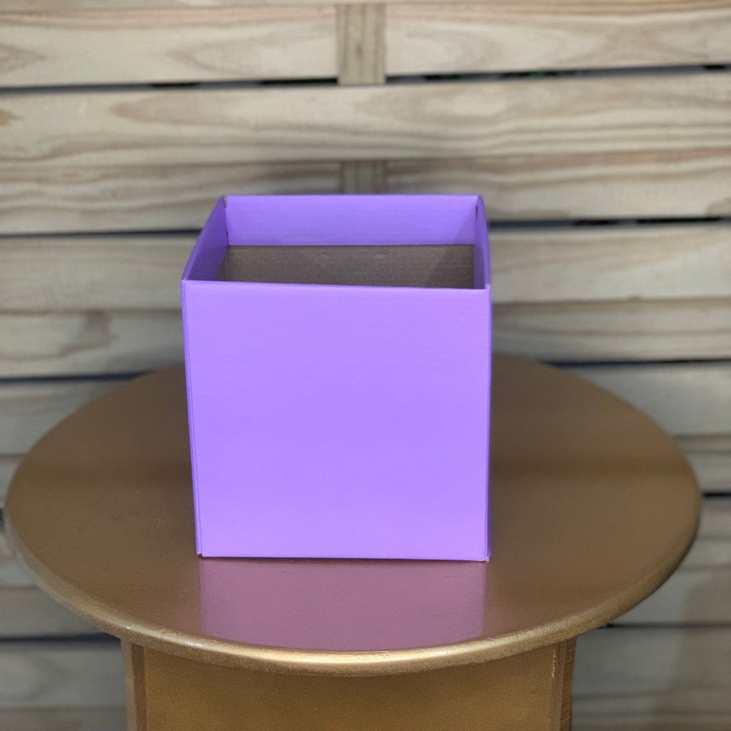 CACHEPOT QUADRADO LILAS 15 5UN 642232